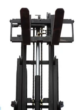 Forklift stacker loader Stock Photos
