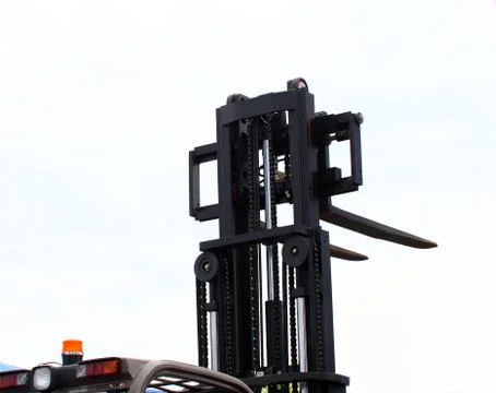 Forklift stacker loader Stock Photos
