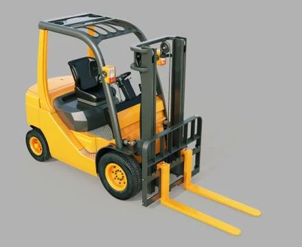 Forklift truck Stock Illustration