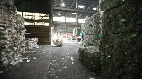 Forklift in Warehouse 動画素材 594532