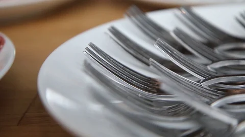 Forks Stock Footage 99692625