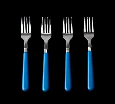 Forks in raw Stock Photos