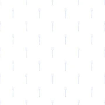 Forks utensil seamless pattern white background 스톡 일러스트