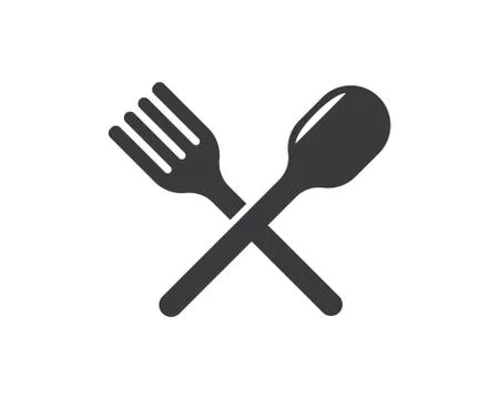 Fork,spoon logo vector illustration Stock Illustration