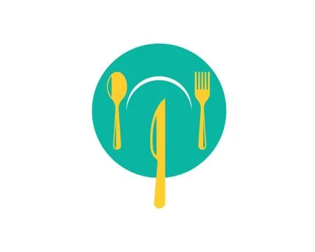 Fork,spoon logo vector illustration Stock Illustration