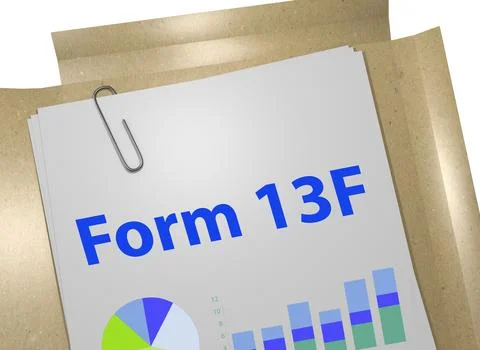 Form 13F concept Ilustración de archivo