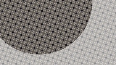 Form of a 2D graphic pattern that rotates clockwise on a background. Stock Footage 112619242