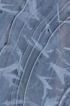 Form and pattern in frozen ice 스톡 사진