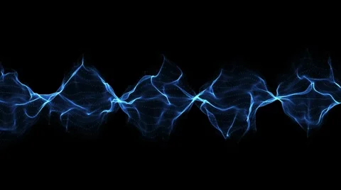 Form Audio Active Blue Pal loop Stock Footage 7862182