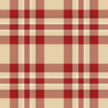 Form check seamless background, material vector texture pattern. Bed plaid .. Stock Illustration