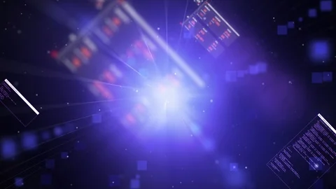 Form Grid Move with Number Interface Stock Footage 112361891