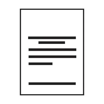 Form icon vector for business file data and documentation report in a glyph i Stock Illustration