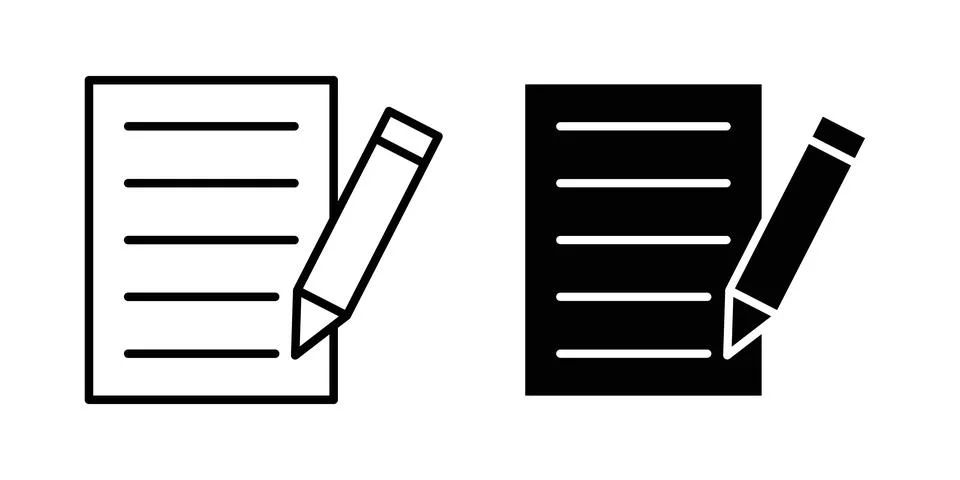 Form icon vector editable eps10 Illustrazione stock