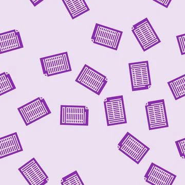 Form list glyph seamless pattern イラスト素材