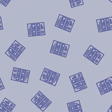 Form list line vector seamless pattern Stock Illustration