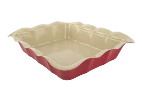 Form with non-stick coating baking dish Stock Photos