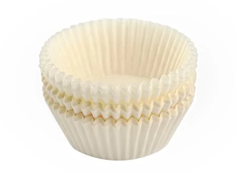 Form paper baking dishes Stock Photos