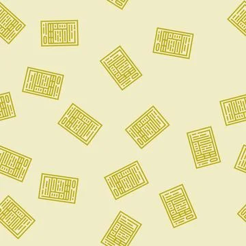 Form paper document line seamless pattern Stock Illustration
