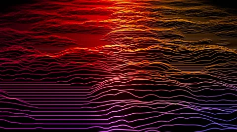 Form Scapes VJ Loop 9 Stock-Footage 41811173