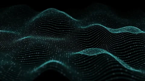 Form wave - loop Stock Footage 292560520