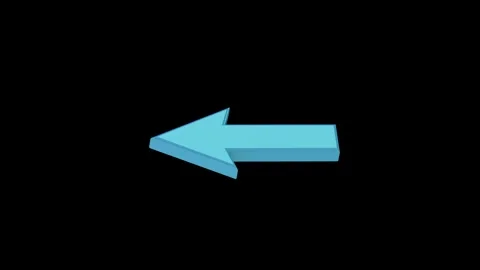 Formal Arrow Motion Graphic For Presentations And UI Stock Footage 292337904