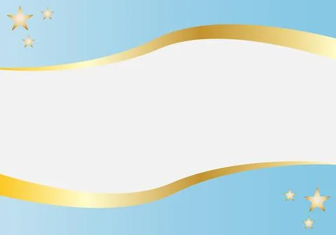 Formal Blue Certificate Background Stock Illustration