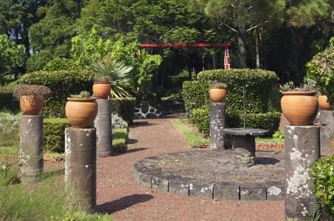 Formal garden Stock Photos