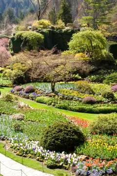 Formal Garden Stock Photos