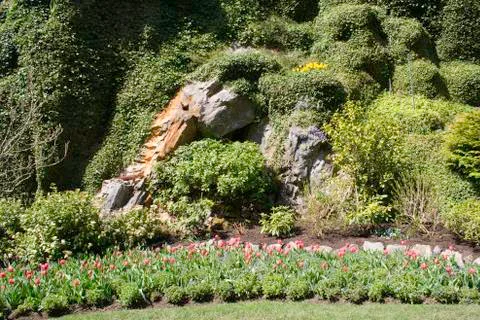 Formal Garden Foto stock