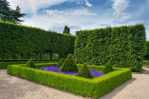 Formal gardens Stock Photos