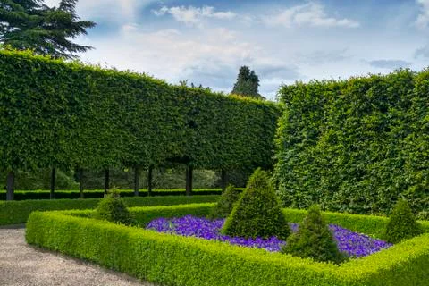 Formal gardens Stock Photos