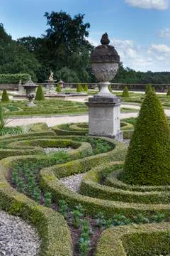 Formal gardens Stock Photos