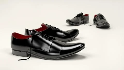 Formal shoes Stock Illustration