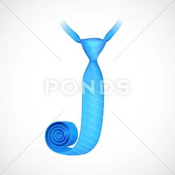 Formal Tie Stock Illustration