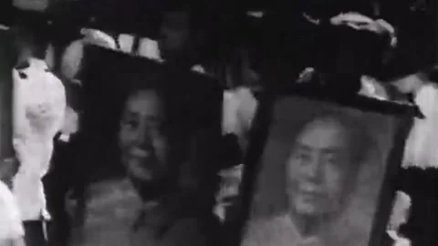 The formation and development of communism in China. 70's  (149) Video stock 266943180