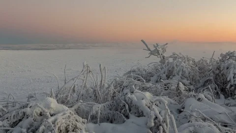 The formation and movement of clouds above the volcano Elbrus Stock Footage 70501404