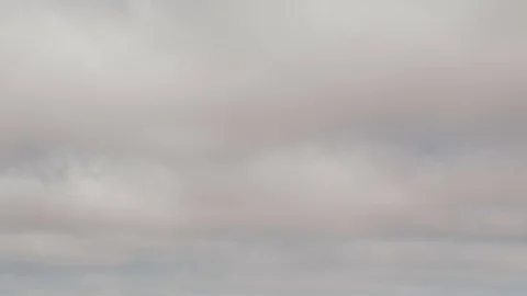 Formation and rapid movement of white clouds of different shapes Stock Footage 85463636