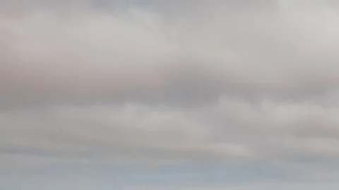 Formation and rapid movement of white clouds of different shapes Stock Footage 85463638