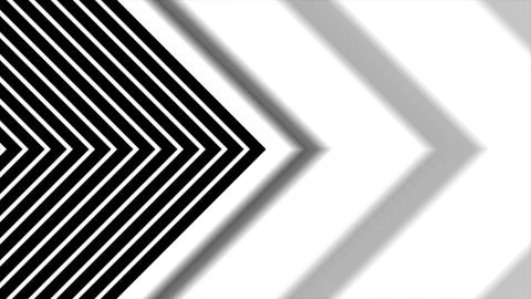 Formation of arrow from up to down, high definition CGI motion backgrounds ideal Stock Illustration
