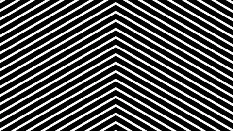 Formation of arrow from up to down, high definition CGI motion backgrounds ideal Foto stock