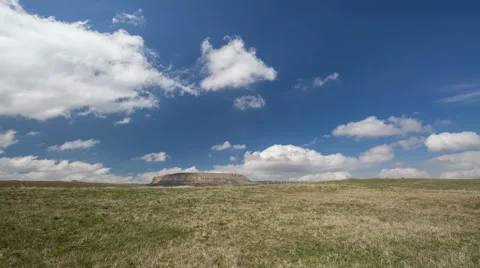 The formation  of clouds up to the slopes of the mountains of Caucasus Stockbeeldmateriaal 66730414