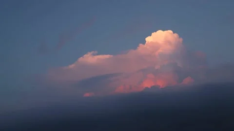 Formation of cumulus. Stock Footage 220080548