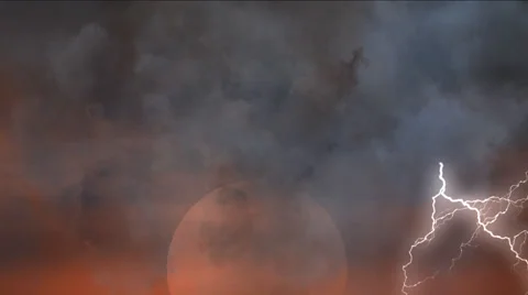 Formation of the planet`s atmosphere Stock Footage 56346214