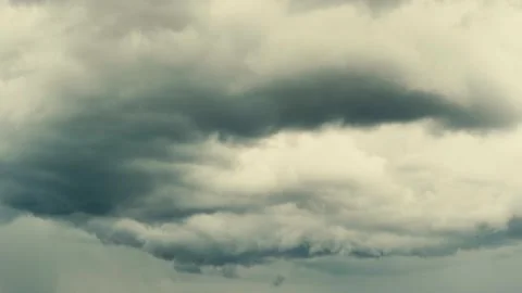 Formation of rain clouds in the sky Stock Footage 132357680