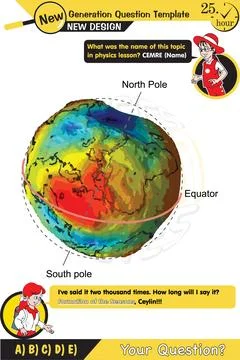 Formation of the seasons Stock Illustration
