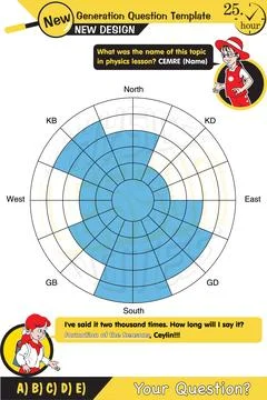Formation of the seasons Stock Illustration