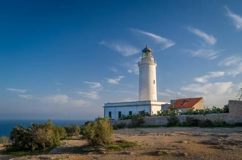 Formentera lighthouse 写真素材