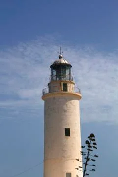 Formentera lighthouse Stock Photos
