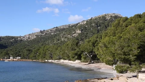 Formentor Beach, Majorca Stock Footage 86640689