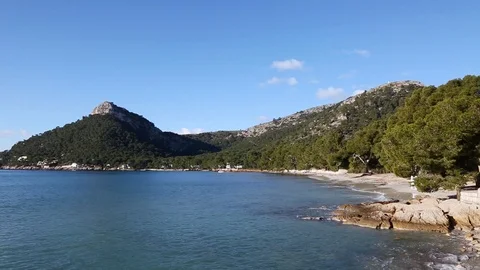Formentor Beach, Majorca Stock Footage 86640704